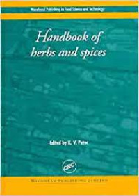 Image of Handbook of herbs and spices. Volume 2