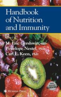 Image of Handbook of nutrition and immunity