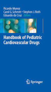 Image of Handbook of pediatric cardiovascular drugs
