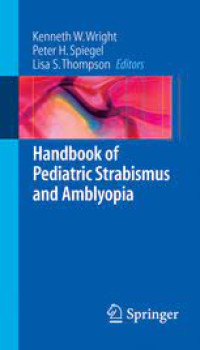 Image of Handbook of pediatric strabismus and amblyopia