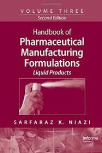 Image of Handbook of pharmaceutical manufacturing formulations - Liquid Products Volume 3