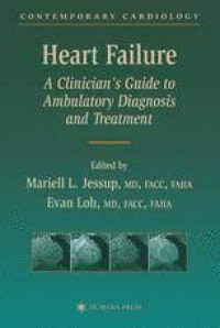 Image of Heart failure - A clinician's guide to ambulatory diagnosis and treatment