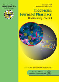 Image of Journal Of Pharmacy Indonesia (Indonesia J.Pharm) VOL 33 NO 4 2022