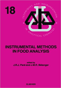 Image of Instrumental methods in food analysis