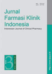 Image of Jurnal farmasi klinik indonesia : Indonesian journal of clinical pharmacy Vol 5 No. 1 Maret 2016