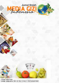 Image of Jurnal Media Gizi Indonesia Vol 16 No 3 2021