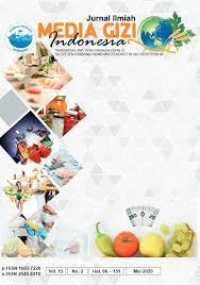 Image of Jurnal Media Gizi Indonesia Vol 15 No 2 2020