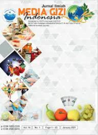 Image of Jurnal Media Gizi Indonesia Vol 16 No 1 2021