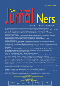 Image of Jurnal Ners (Ners Jurnal) UNAIR Vol 13 No. 1 Tahun 2018