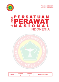 Image of Jurnal Persatuan Perawat Nasional Indonesia - Vol. 8 No. 1 2023