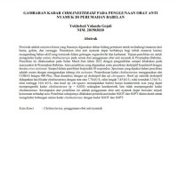 Image of GAMBARAN KADAR CHOLINESTERASE PADA PENGGUNAAN OBAT ANTI NYAMUK DI PERUMAHAN BABELAN