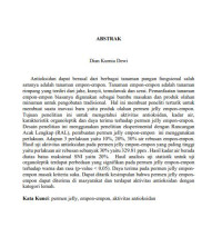 Image of Pembuatan Permen Jelly Empon-Empon Sebagai Pangan Fungsional Pada Masa Pandemi Covid-19