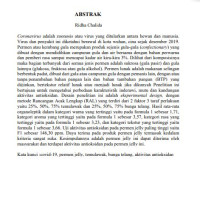 Image of Pembuatan Permen Jelly Temulawak (Curcuma Xanthorrhizza Roxb) dan Bunga Telang (Clitoria Ternatea L) sebagai Pangan Fungsional pada Masa Pandemi COVID-19
