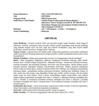 Image of ASUHAN KEPERAWATAN PADA KELUARGA BAPAK J  KHUSUSNYA TUAN F DENGAN GASTRITIS DI RT 004 RW 021 KELURAHAN MANGUN JAYA KECAMATAN  TAMBUN SELATAN DI MASA PANDEMI COVID 19