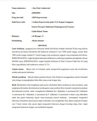 Image of Asuhan Keperawatan pada Tn.N dengan Gangguan Sensori Persepsi: Halusinasi Pendengaran di Yayasan Galuh Bekasi Timur