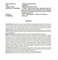 Image of Asuhan Keperawatan pada Keluarga Bapak D Khususnya Bapak D di RT 004 RW 015 Kelurahan Karang Satria dengan Hiperkolesterolemia dimasa Pandemi COVID-19
