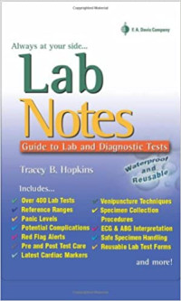 Image of Lab Notes - Guide to lab and diagnosis tests