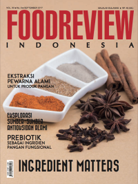 Image of MAJALAH FOODREVIEW INDONESIA Vol. XII No. 9 September 2017