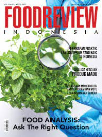 Image of MAJALAH FOODREVIEW INDONESIA Vol. XV No. 4 April 2020