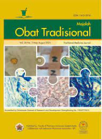 Image of MAJALAH OBAT TRADISONAL Vol. 26 No. 2 Mei - Agustus 2021