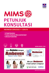 Image of MIMS : Petunjuk konsultasi Edisi 19 2019/2020