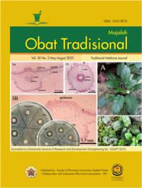 Image of MAJALAH OBAT TRADISIONAL - Vol. 30 No. 2 (2025)