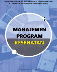 Image of Manajemen program kesehatan