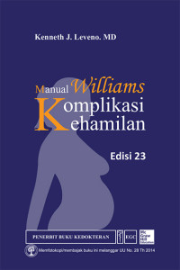 Image of Manual Williams komplikasi kehamilan Edisi 23