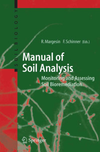 Image of Manual for Soil Analysis - Monitoring and Assessing Soil Bioremediation 1st Edition