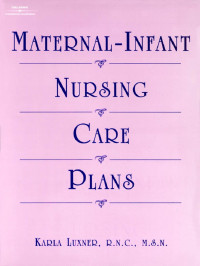 Image of Maternal infant nursing care plans