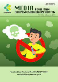 Image of Media Penelitian dan Pengembangan Kesehatan - Vol. 31 No. 4 Desember 2021