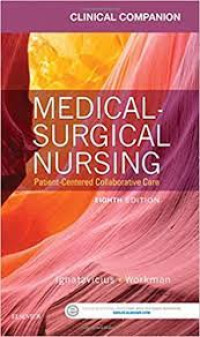 Image of Clinical companion - Medical surgical nursing - Patient centered collaborative care. Edition 8
