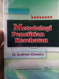 Image of Metodologi penelitia kesehatan