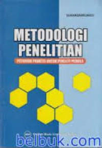Image of Metodologi penelitian : Petunjuk praktis untuk peneliti pemula