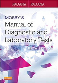 Image of Mosby's Manual of diagnostic and laboratory tests. Edition Fifth