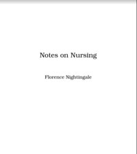 Image of Notes on Nursing