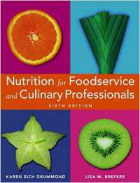 Image of Nutrition for food service and culinary professionals