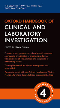 Image of Oxford handbook of clinical and laboratory investigation