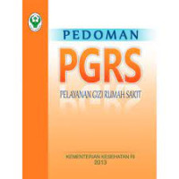 Image of Pedoman PGRS - Pelayanan Gizi Rumah Sakit