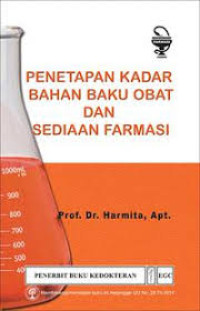 Image of Penetapan kadar bahan baku obat dan sediaan farmasi