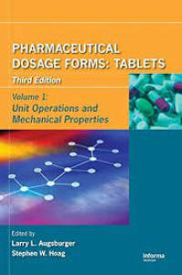 Image of Pharmaceutical Dosage Forms - Tablets. Edition 3