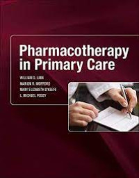 Image of Pharmacotherapy in primary care