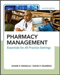 Image of Pharmacy Management - Essentials for all practice settings