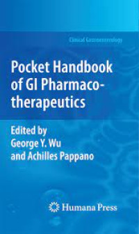 Image of Pocket handbook of GI Pharmacotherapeutics
