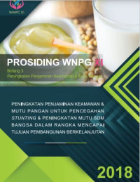 Image of Prosiding WNPG Bidang 3 Peningkatan penjaminan keamanan dan mutu pangan 