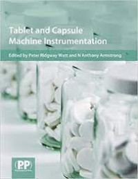 Image of Tablet and capsule machine instrumentation
