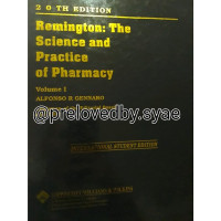 Image of Remington ; The science and practice of pharmacy Volume 1
