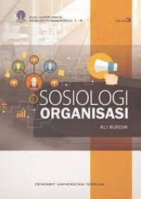 Image of Sosiologi organisasi edisi 3
