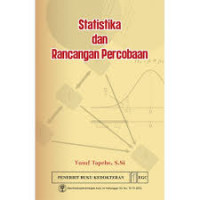 Image of Statistika dan rancangan percobaan