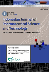 Image of Indonesian Journal of Pharmaceutical Science and Technology - IJPST Suppl. 5, No. 1 (2023)